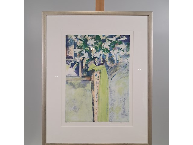 Litho, j. van vreeswijk, cafe schlemmer vii 18/24, 1987 - afbeelding 2 van  8