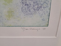 Litho, j. van vreeswijk, cafe schlemmer vii 18/24, 1987 - afbeelding 4 van  8