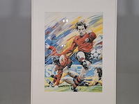 Litho, jan hofland, voetbal afc quick 31