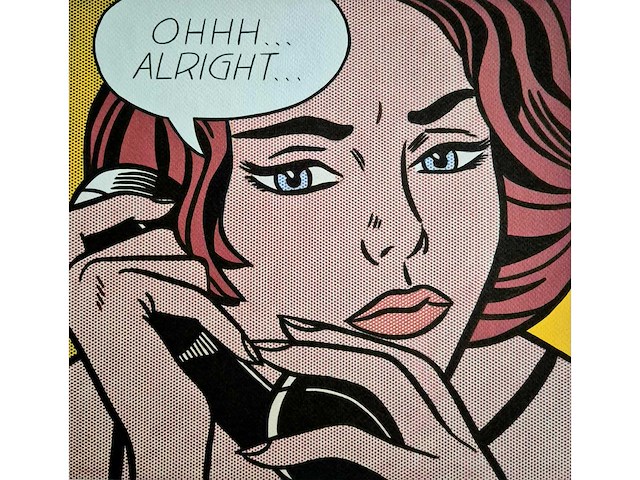 Litho lichtenstein - afbeelding 1 van  4