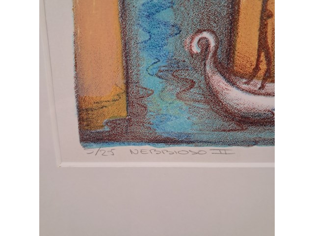 Litho, marianne aulman, nebbioso ii 5/25, 1999 - afbeelding 5 van  9