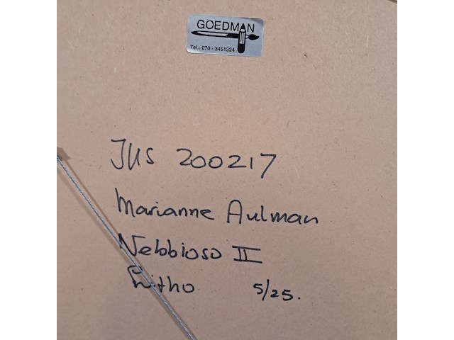 Litho, marianne aulman, nebbioso ii 5/25, 1999 - afbeelding 9 van  9