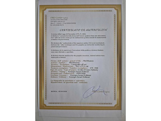 Litho mel ramos - afbeelding 4 van  4