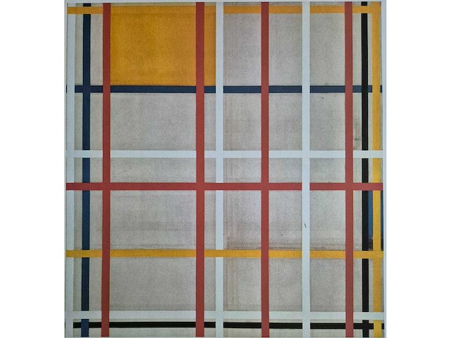 Litho mondriaan - afbeelding 1 van  4