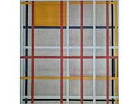 Litho mondriaan - afbeelding 1 van  4