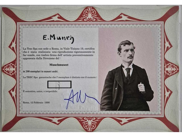 Litho munch - afbeelding 4 van  4