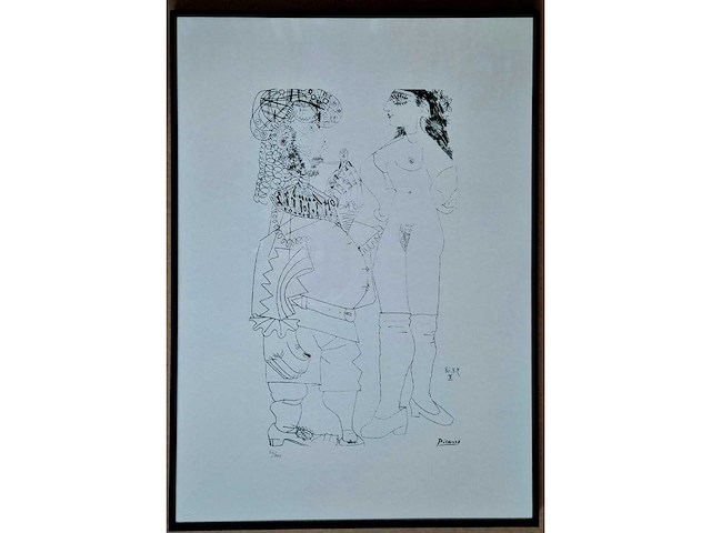 Litho pablo picasso - afbeelding 2 van  4