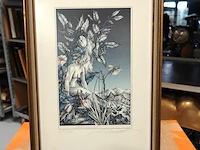 Litho. potlood gesigneerd en genummerd - afbeelding 1 van  5