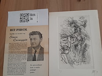 Litho simon carmiggelt, parool, 1979 - afbeelding 1 van  3