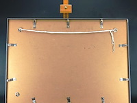 Litho "vlakvulling ii" van m.c. escher, gemaakt in juli 1957. als puzzel en ingelijst - afbeelding 5 van  5