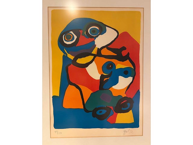 Lithografie karel appel - afbeelding 1 van  4