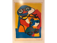 Lithografie karel appel - afbeelding 1 van  4
