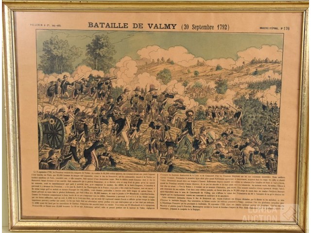 Lithografie "slag bij valmy" - afbeelding 1 van  4