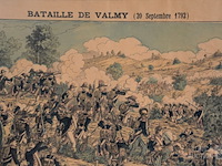 Lithografie "slag bij valmy" - afbeelding 3 van  4