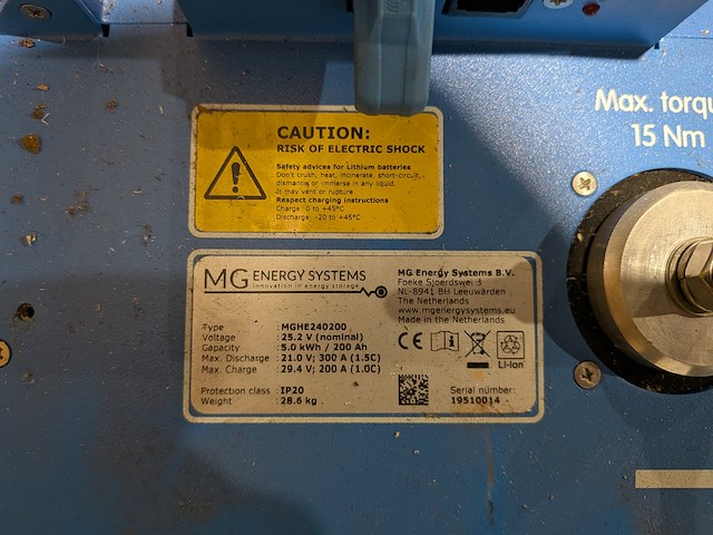 Litium-ion batterij, mg energy systems, mghe240200 - afbeelding 7 van  7