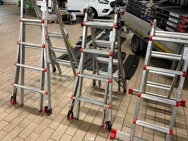 Little giant leveler 4x4 multifunctionele vouwladder - afbeelding 2 van  4