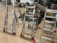 Little giant leveler 4x4 multifunctionele vouwladder - afbeelding 2 van  4