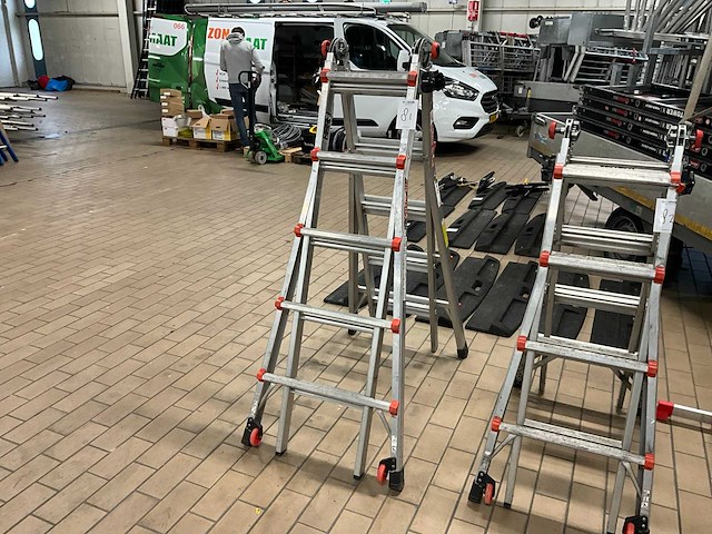 Little giant velocity 5x4 multifunctionele vouwladder - afbeelding 2 van  4