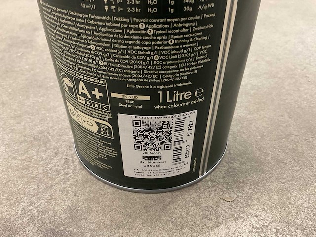 Little greene intelligent asp blik á 1l verf - afbeelding 2 van  2