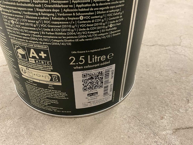 Little greene intelligent eggshell blik á 2.5l verf (2x) - afbeelding 2 van  2