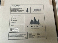 Little grove finland kunstkerstboom met led verlichting (240 cm) (2x) - afbeelding 4 van  4