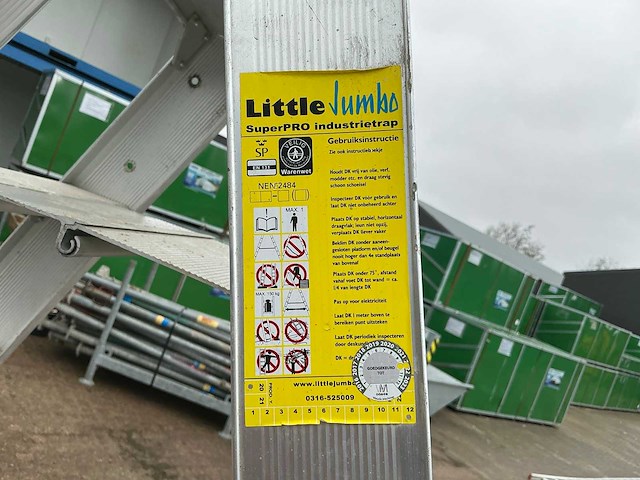 Little jumbo superpro industrietrap - afbeelding 4 van  4