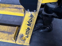Little mule - 2.0t - hydraulische weegpalletwagen 2.000kg - afbeelding 3 van  6