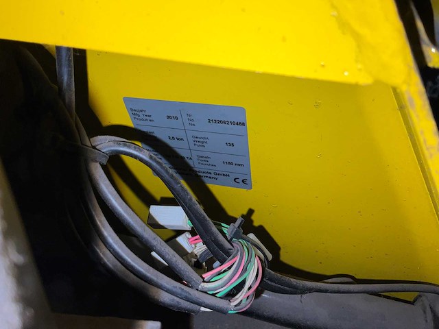 Little mule - 2.0t - hydraulische weegpalletwagen 2.000kg - afbeelding 4 van  6