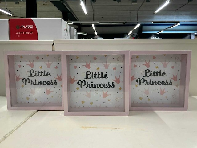 Little princes houten spaarpot (13x) - afbeelding 1 van  4