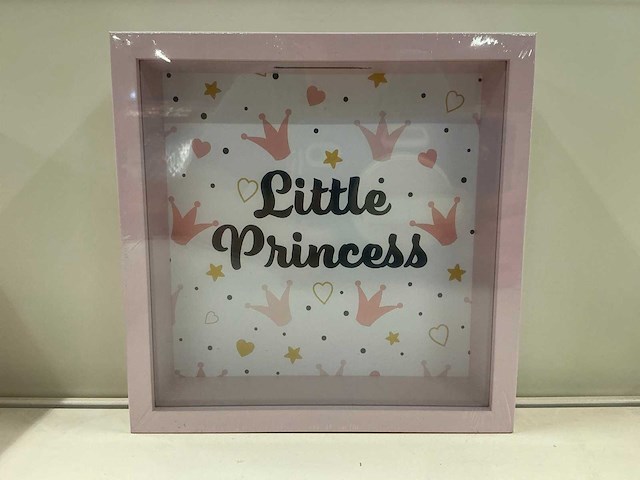 Little princes houten spaarpot (13x) - afbeelding 2 van  4
