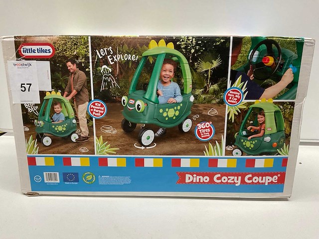 Little tikes dino cozy coupe speelgoed - afbeelding 1 van  6