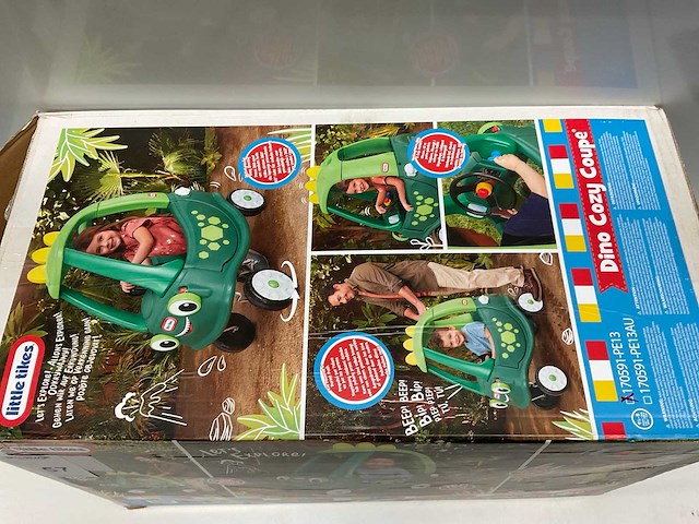Little tikes dino cozy coupe speelgoed - afbeelding 3 van  6