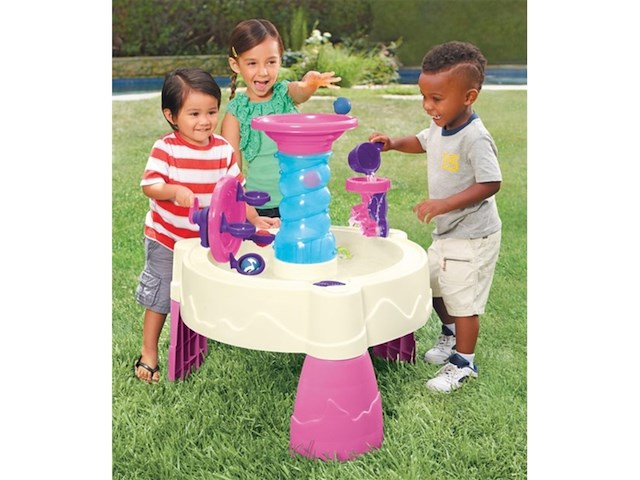 Little tikes spiralin' seas watertafel roze - afbeelding 3 van  6
