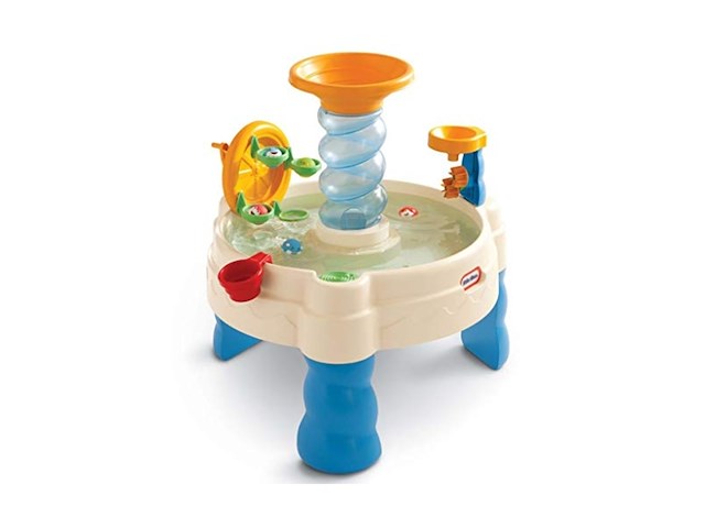 Little tikes spiralin'seas watertafel met 5 ballen en een beker - afbeelding 1 van  4