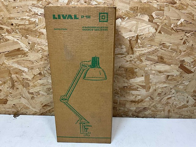 Lival p12 bureaulamp groen - afbeelding 1 van  1