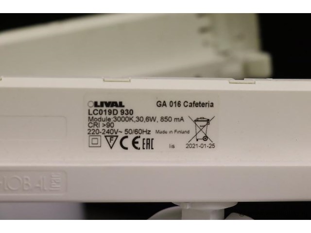 Lival plafondspots - 3 stuks - afbeelding 3 van  4