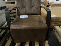Livia brown fauteuil - afbeelding 5 van  5