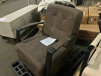 Livia dark brown fauteuil - afbeelding 7 van  7