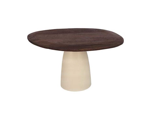 Livingfun - marron - eetkamertafel - afbeelding 1 van  4