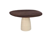 Livingfun - marron - eetkamertafel - afbeelding 1 van  4