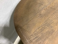 Livingfun marron eetkamertafel - afbeelding 2 van  3