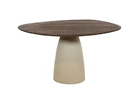 Livingfun marron eetkamertafel - afbeelding 3 van  3