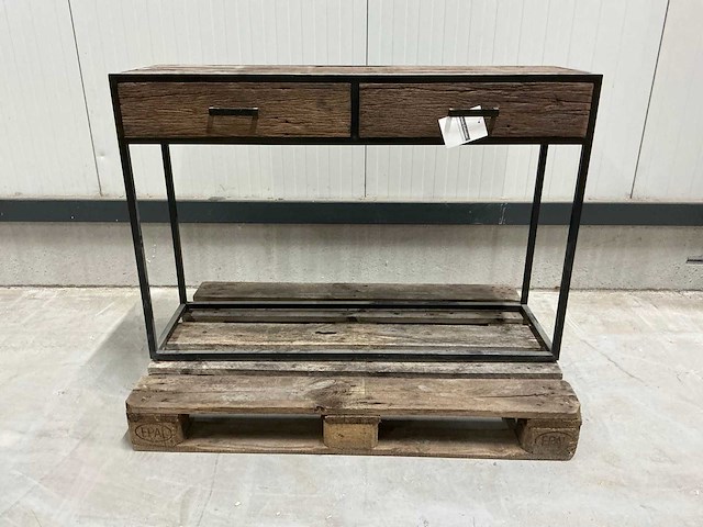 Livingfurn dakota tv meubel 120 x 35 x 80 cm - afbeelding 1 van  4