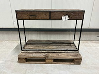 Livingfurn dakota tv meubel 120 x 35 x 80 cm - afbeelding 1 van  4