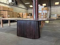 Livingfurn salvator ovale eetkamertafel - 230cm - afbeelding 4 van  11