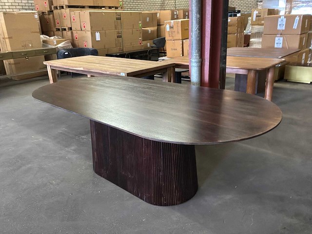 Livingfurn salvator ovale eetkamertafel - 230cm - afbeelding 6 van  11