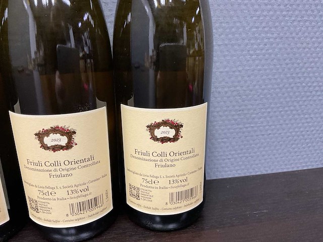 Livio felluga friulano 2023 (4x) - afbeelding 3 van  3