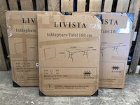 Livista® - klaptafel (3x) - afbeelding 1 van  3