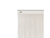 Livn deurgordijn lines wit 90x230cm - afbeelding 3 van  4