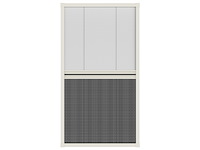 Livn duo plissehor raam plus 55x100cm wit - afbeelding 1 van  1